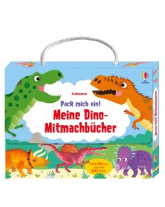 Pack Mich Ein Meine Dino Mitmachb Cher Usborne Lesespa F R Kinder