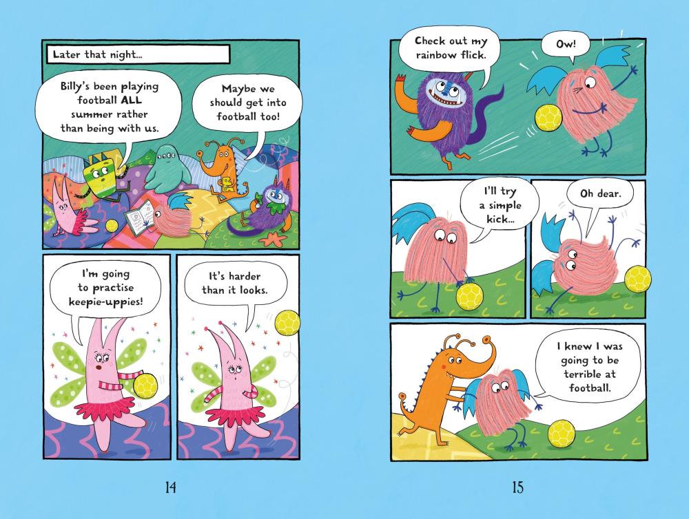 From Billy and the Mini Monsters: Monsters Play Football