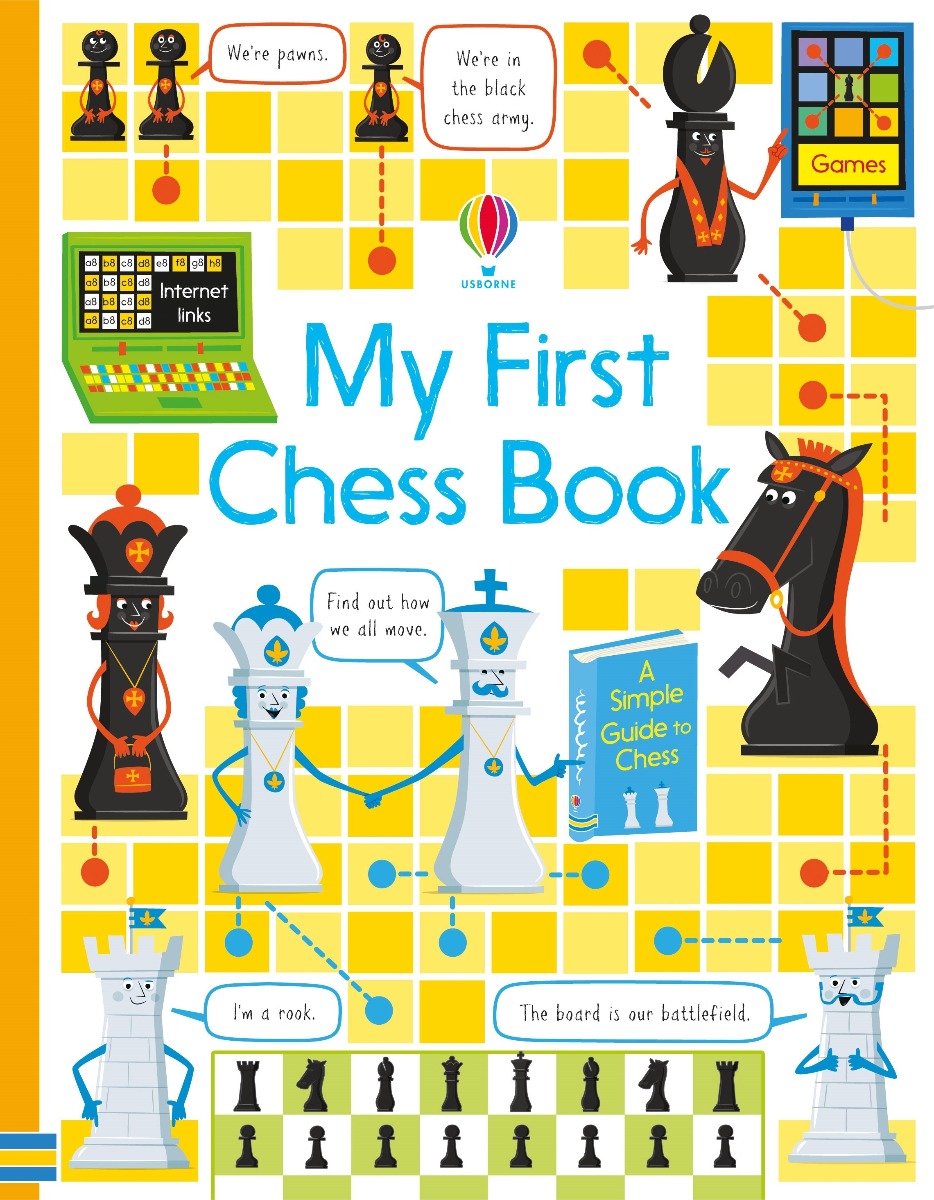 『똑똑한 두뇌 게임 체스왕』 영문판 My first chess book