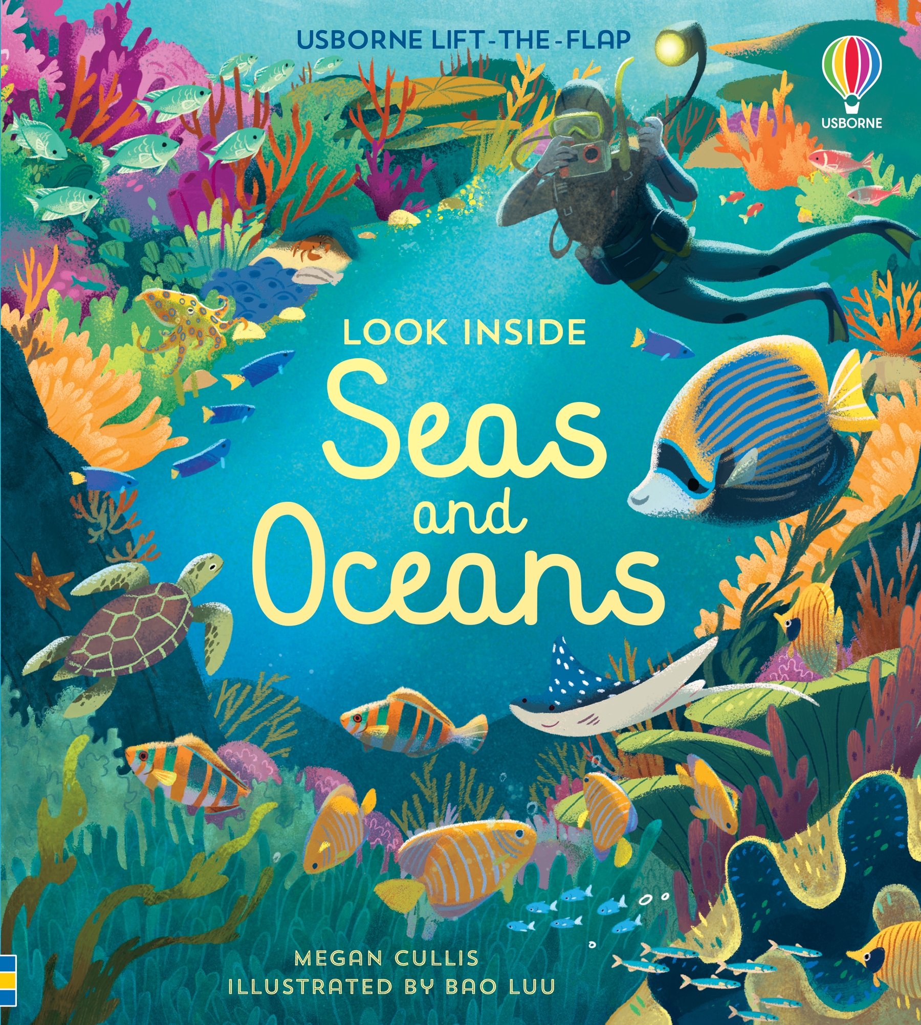 Look Inside Seas and Oceans book cover