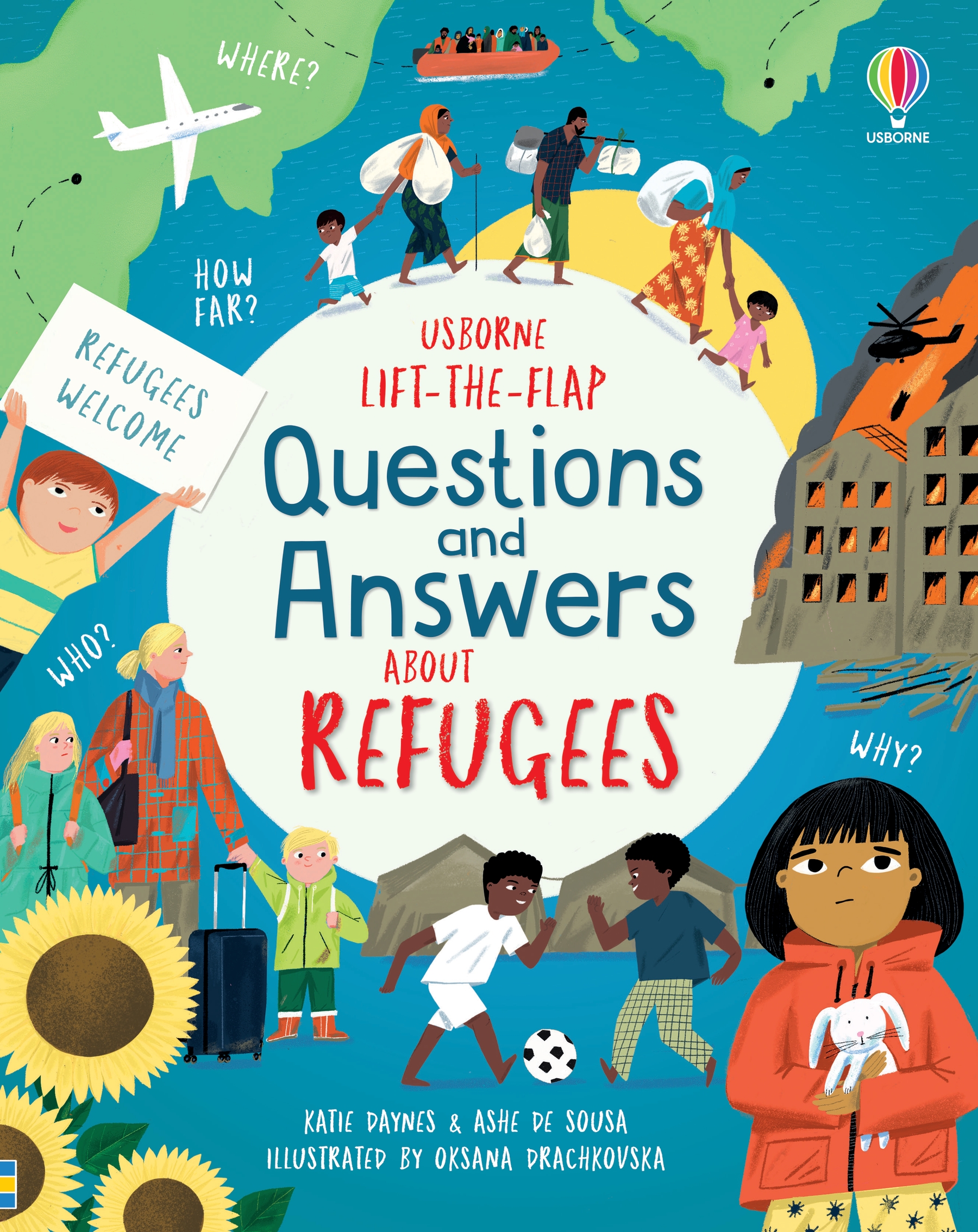 Lift-the-flap Questions and Answers about Refugees, Usborne