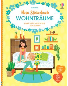 Mein Stickerbuch: Wohnträume | Usborne | Lesespaß für Kinder