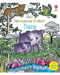 Mein Farbenzauber-Malbuch: Tiere | Usborne | Lesespaß Für Kinder