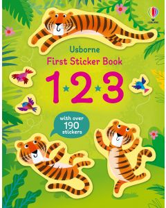 First Sticker Book 123 | Usborne | Be Curious