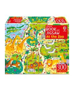 Usborne Book and Jigsaw At the Zoo | Usborne | Be Curious