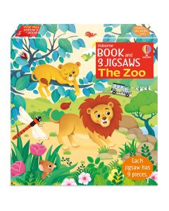 Usborne Book and 3 Jigsaws: The Zoo | Usborne | Be Curious