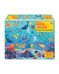 Usborne Book and Jigsaw Under the Sea Maze | Usborne | Be Curious