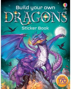 Build Your Own Dragons Sticker Book | Usborne | Be Curious
