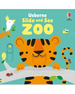Usborne - Baby's Very First Slide and See Zoo - YouTube