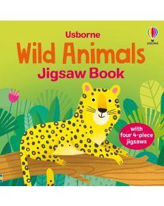 Wild Animals Jigsaw Book | Usborne | Be Curious