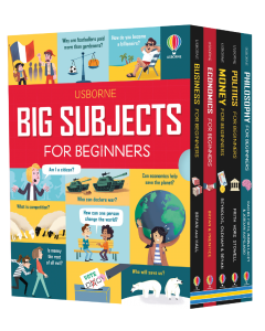 Big Subjects for Beginners - 5 book set | Usborne | Be Curious