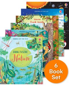 Usborne Look Inside 6 Books Collection Set Look Inside Farm