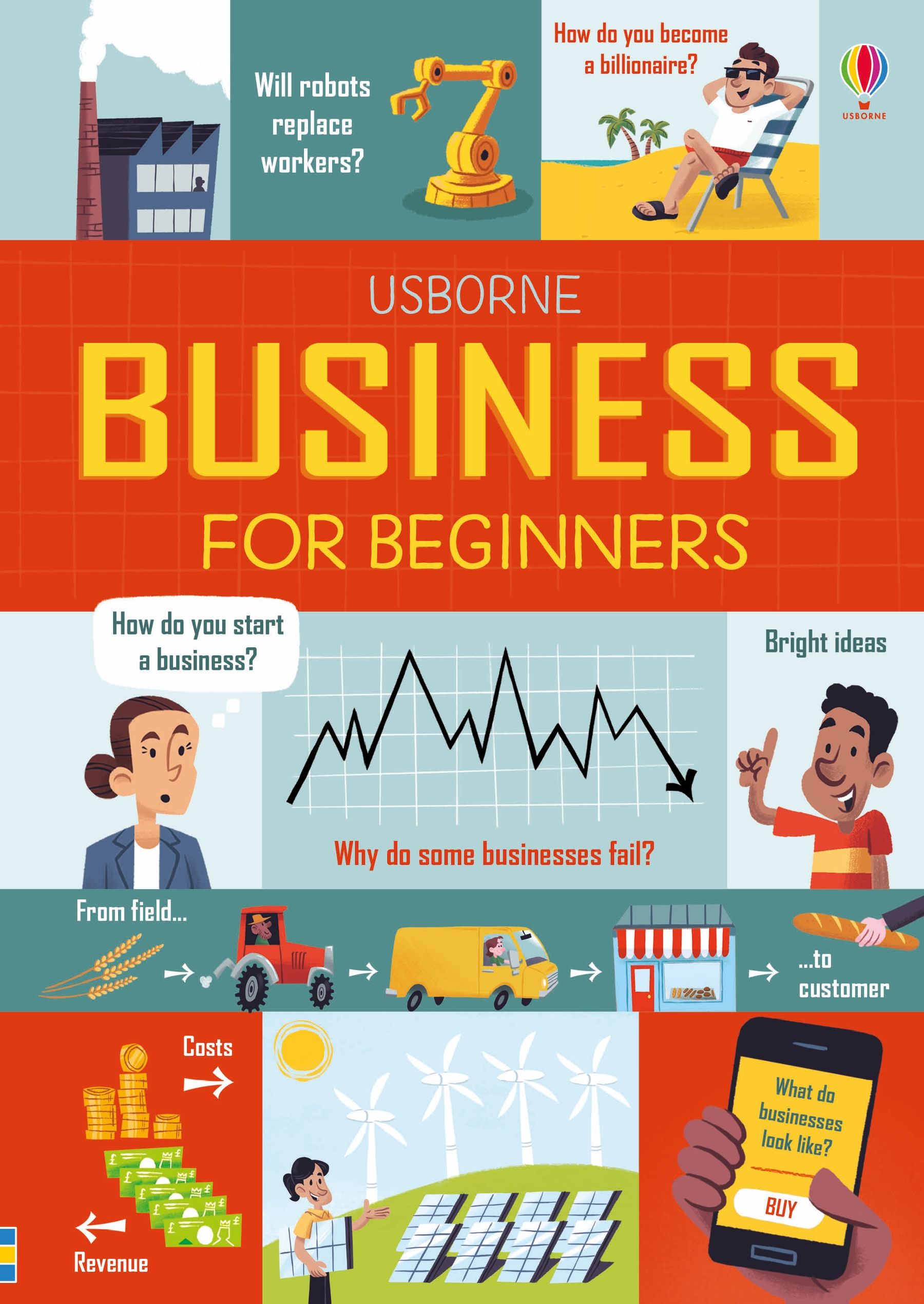 ぐ*ぱ様 USBORNE BUSINESS FOR BEGINNERS 7冊　英 Business for Beginners | Usborne | Be Curious