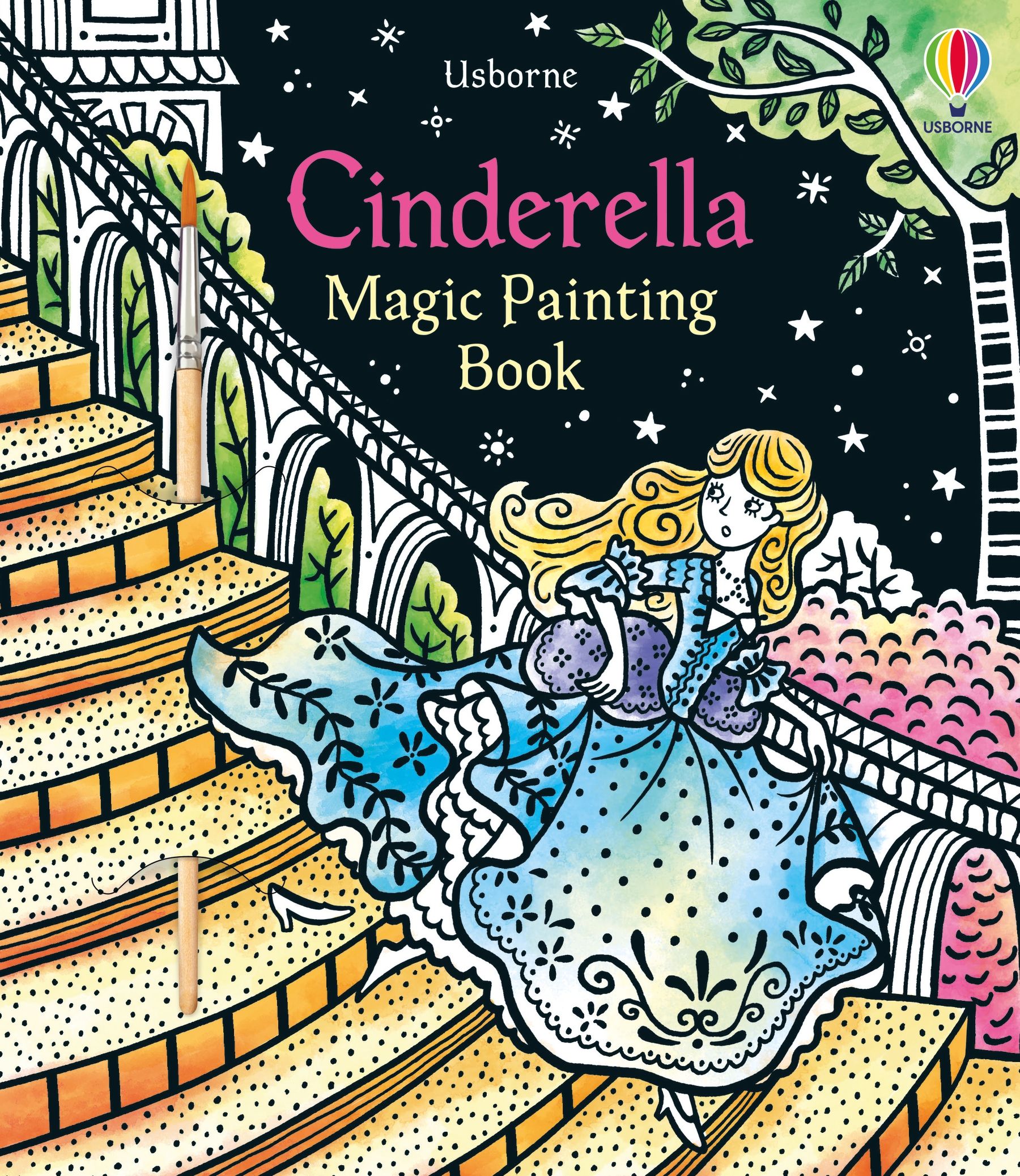 Cinderella Magic Painting Book book cover