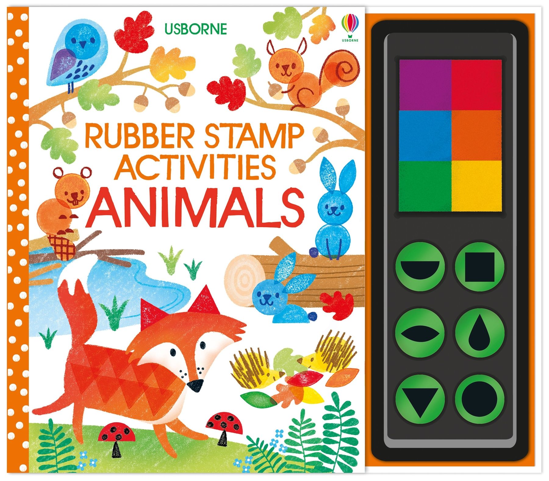 Rubber Stamp Activities Animals book cover