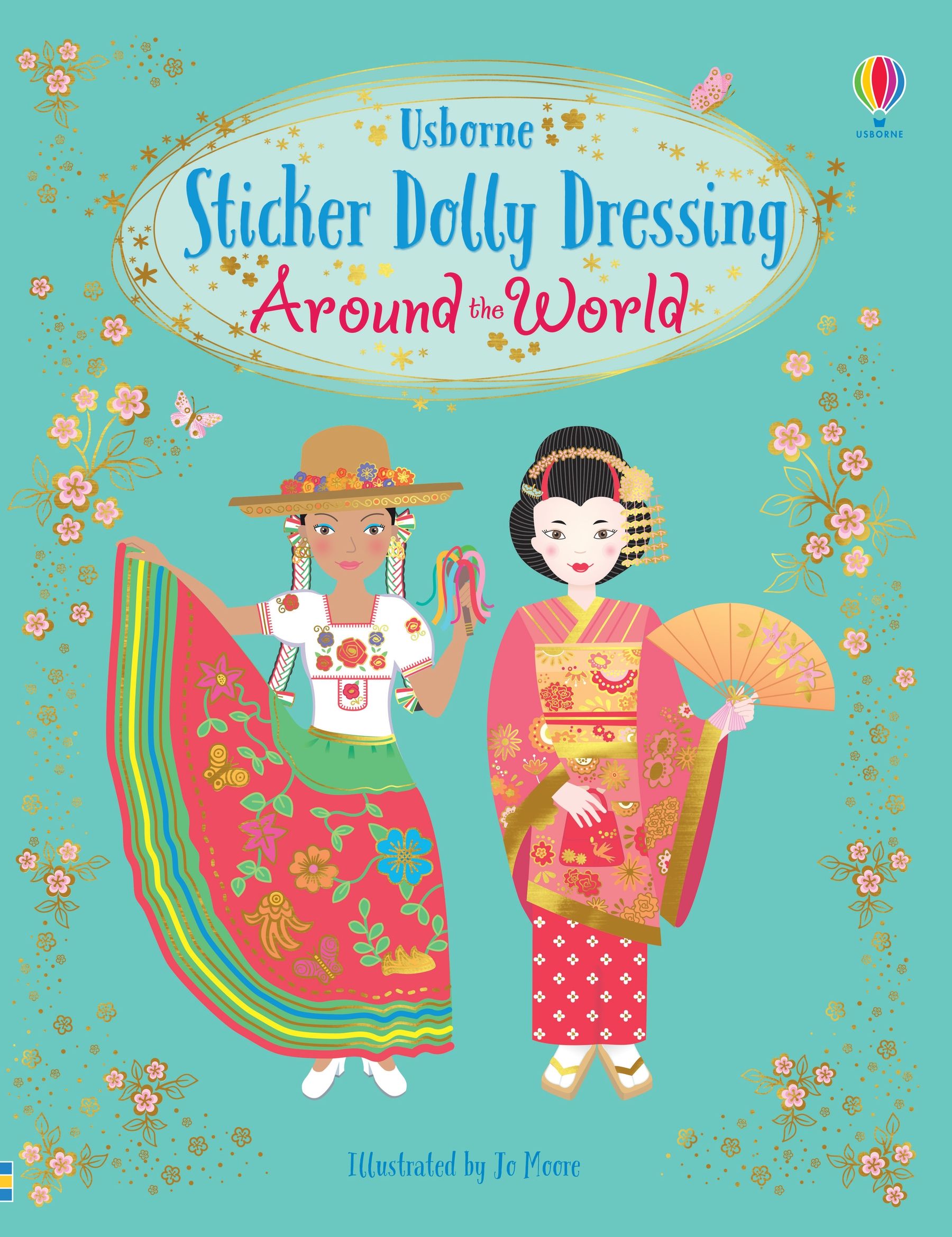 Sticker Dolly Dressing Around the World book cover