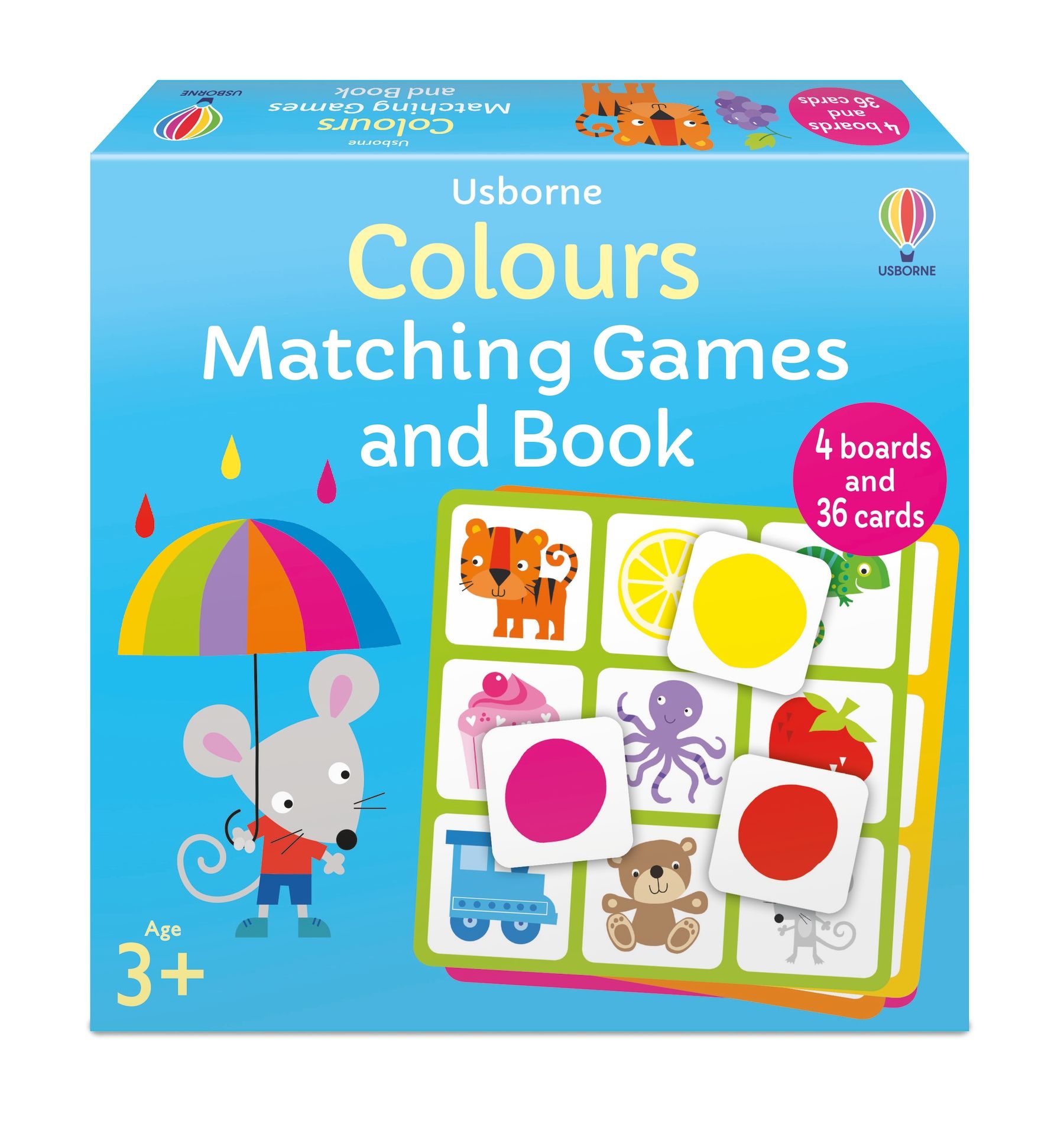 Colours Matching Games and Book book cover