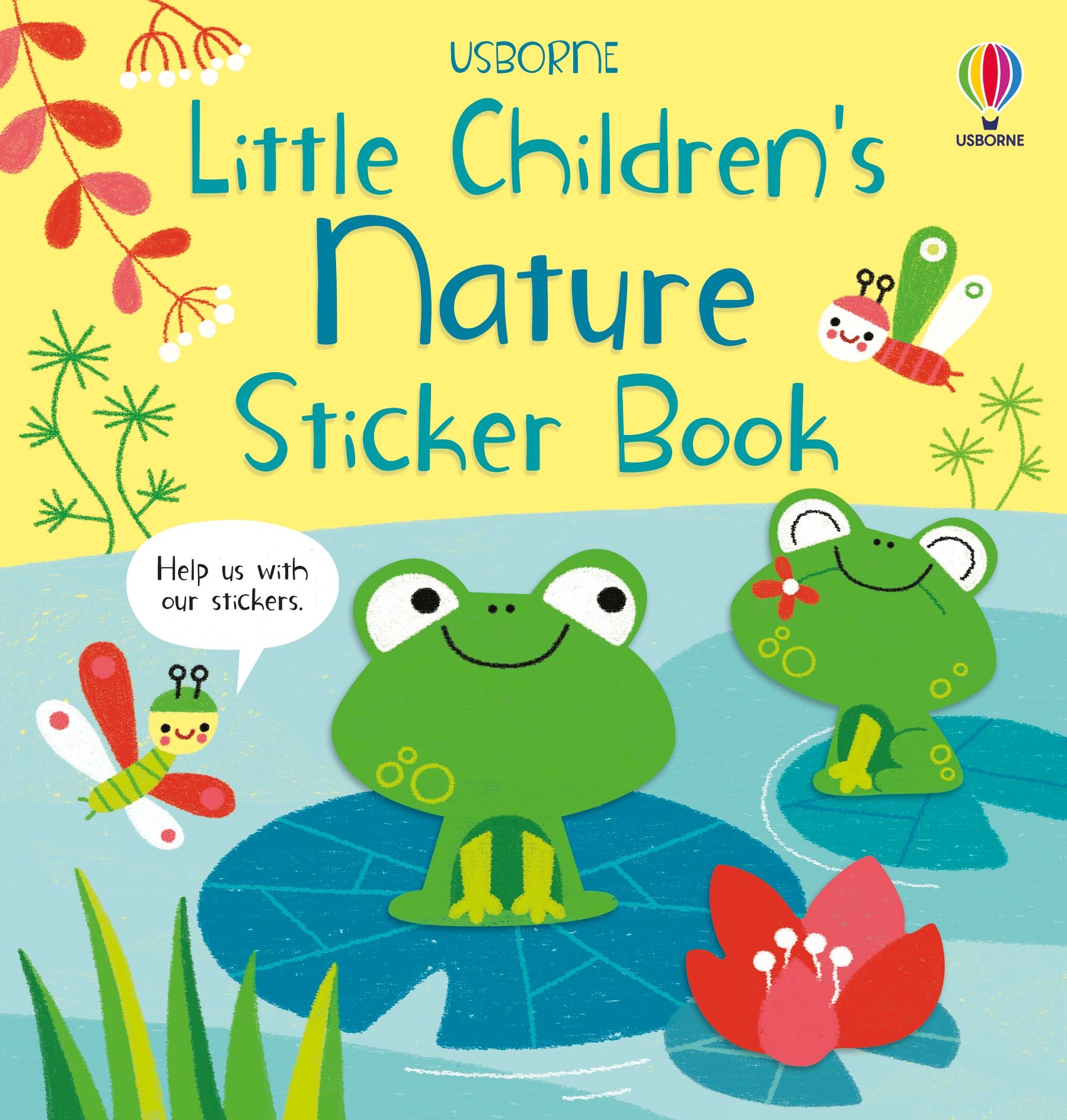 Little Children's Nature Sticker Book book cover