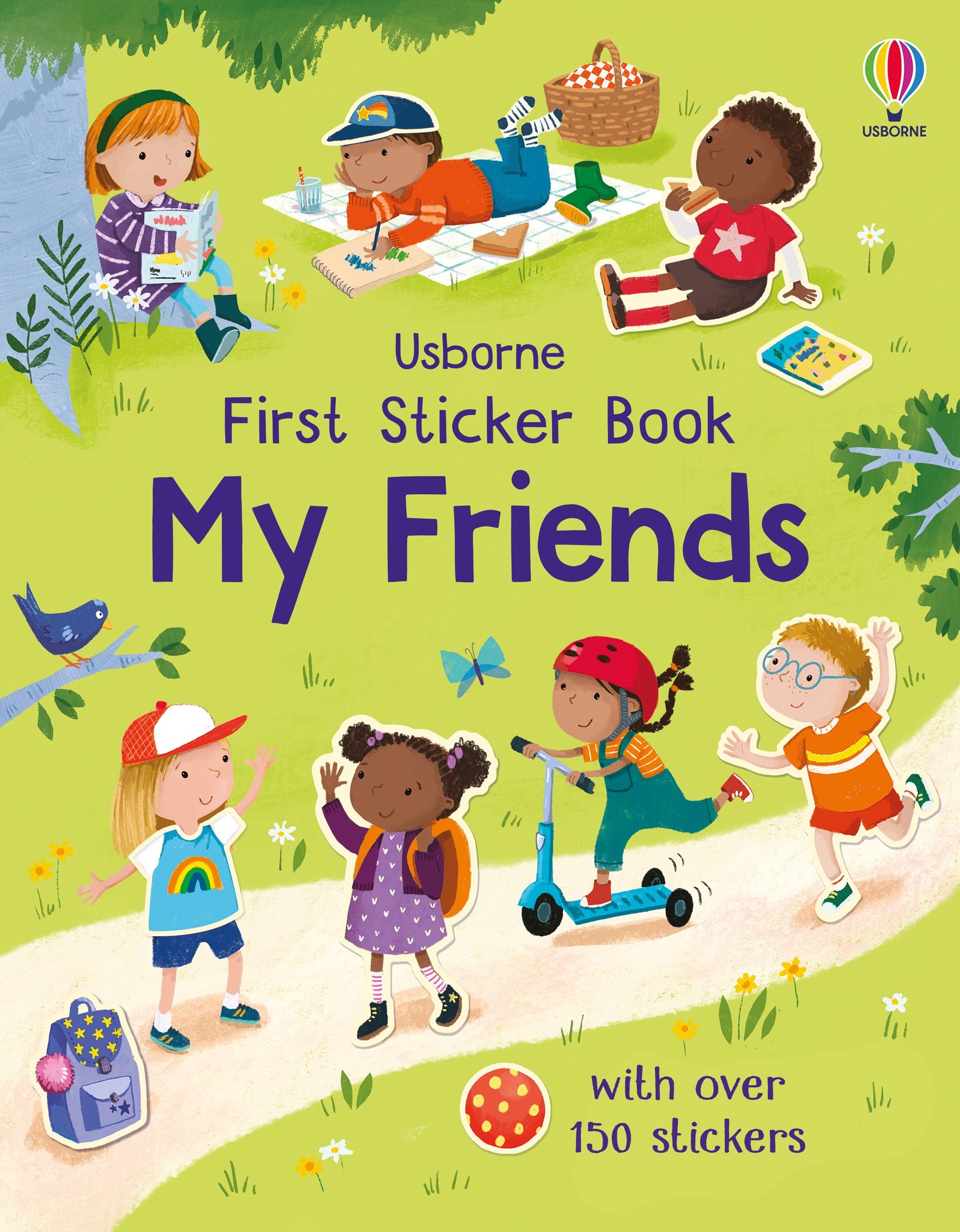 First Sticker Book My Friends | Usborne | Be Curious