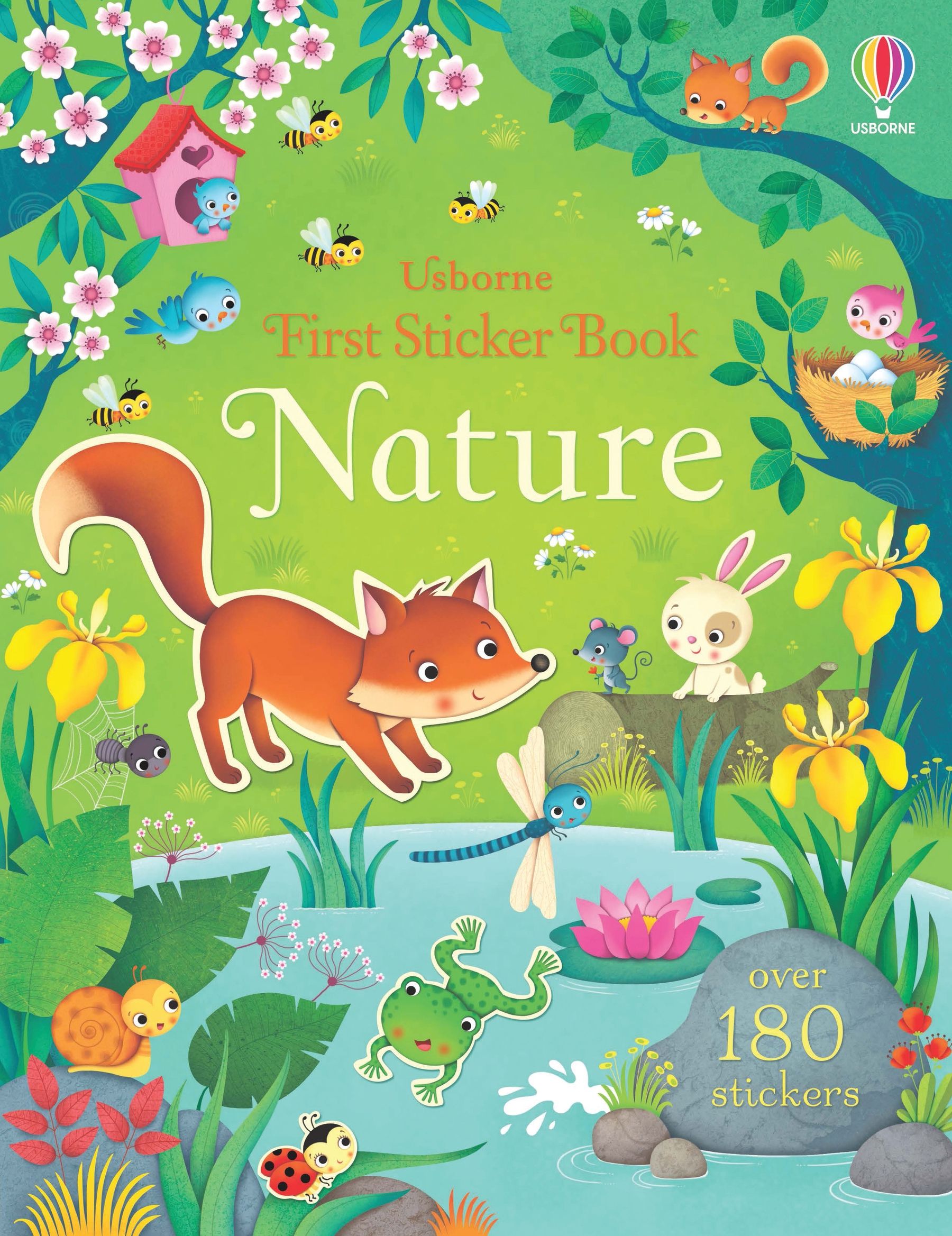 First Sticker Book Nature | Usborne | Be Curious