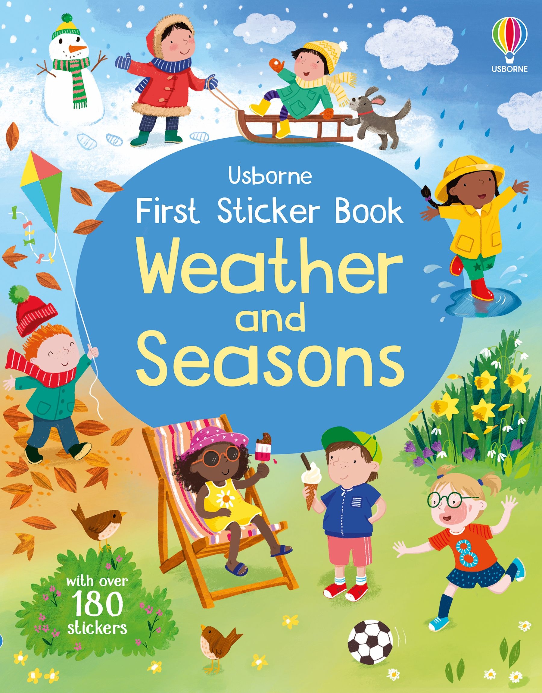 First Sticker Book Weather and Seasons book cover