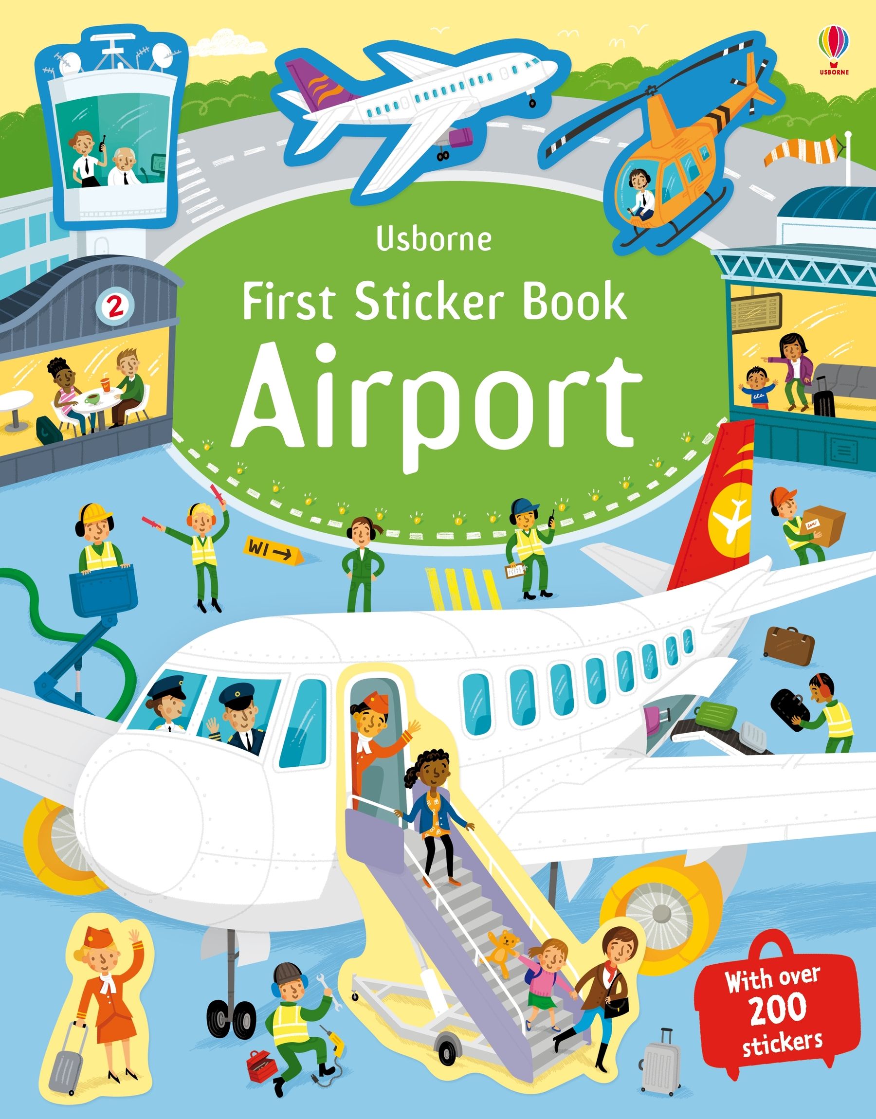 First Sticker Book Airport | Usborne | Be Curious