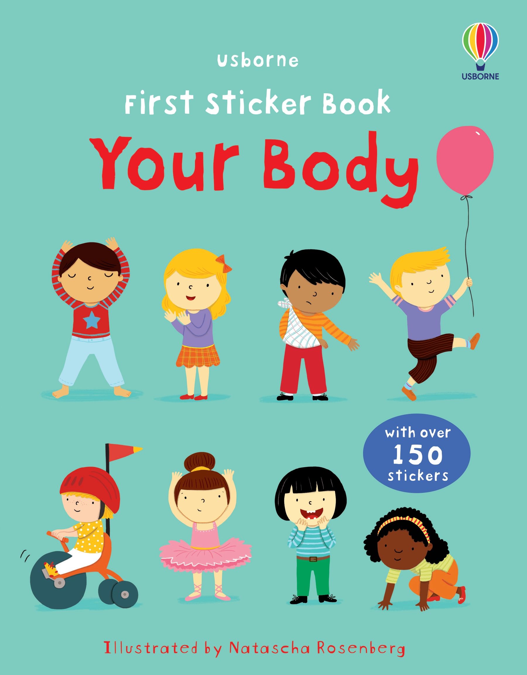 First Sticker Book Your Body | Usborne | Be Curious