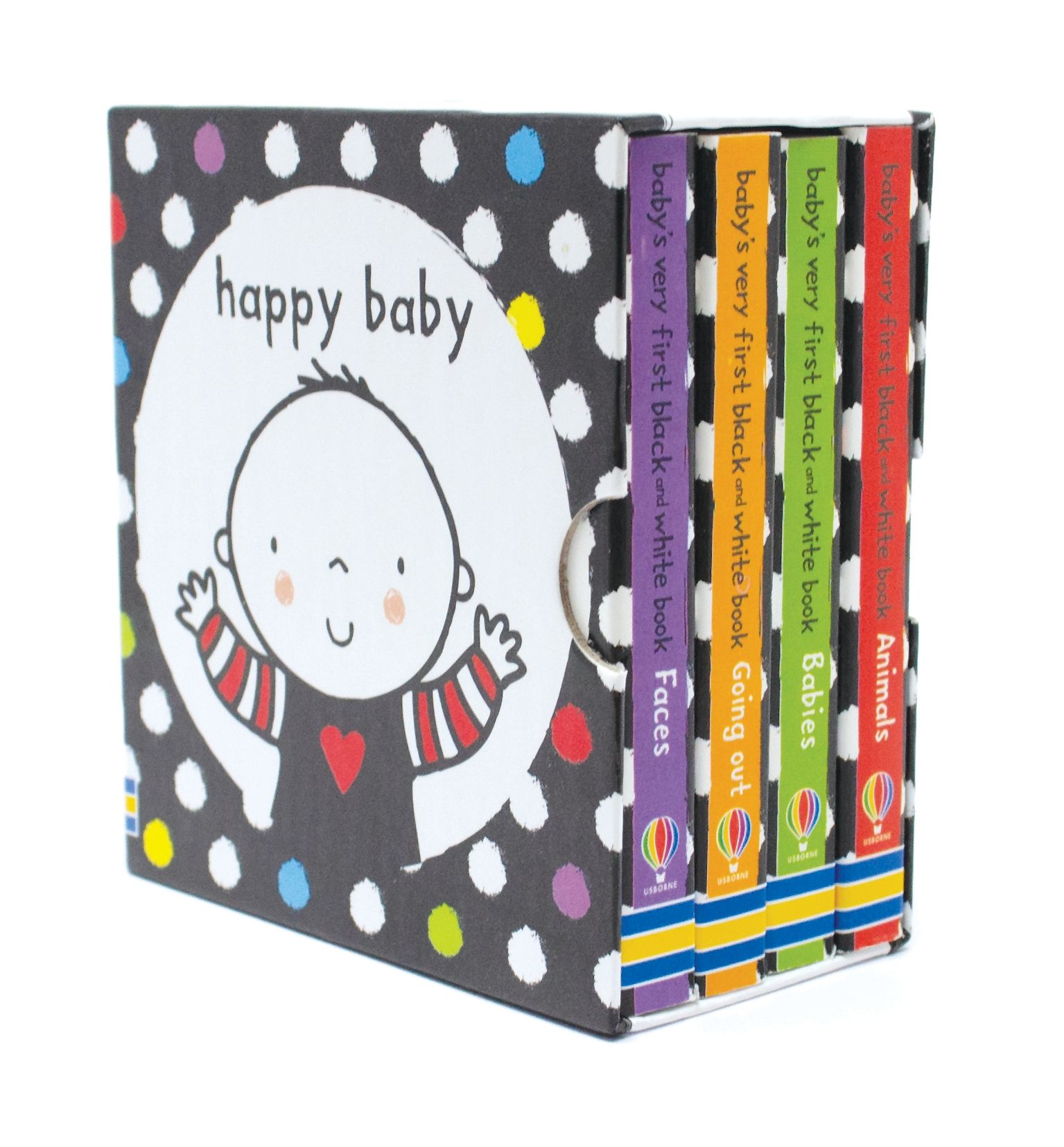 Baby's Very First Black and White Little Library | Usborne | Be