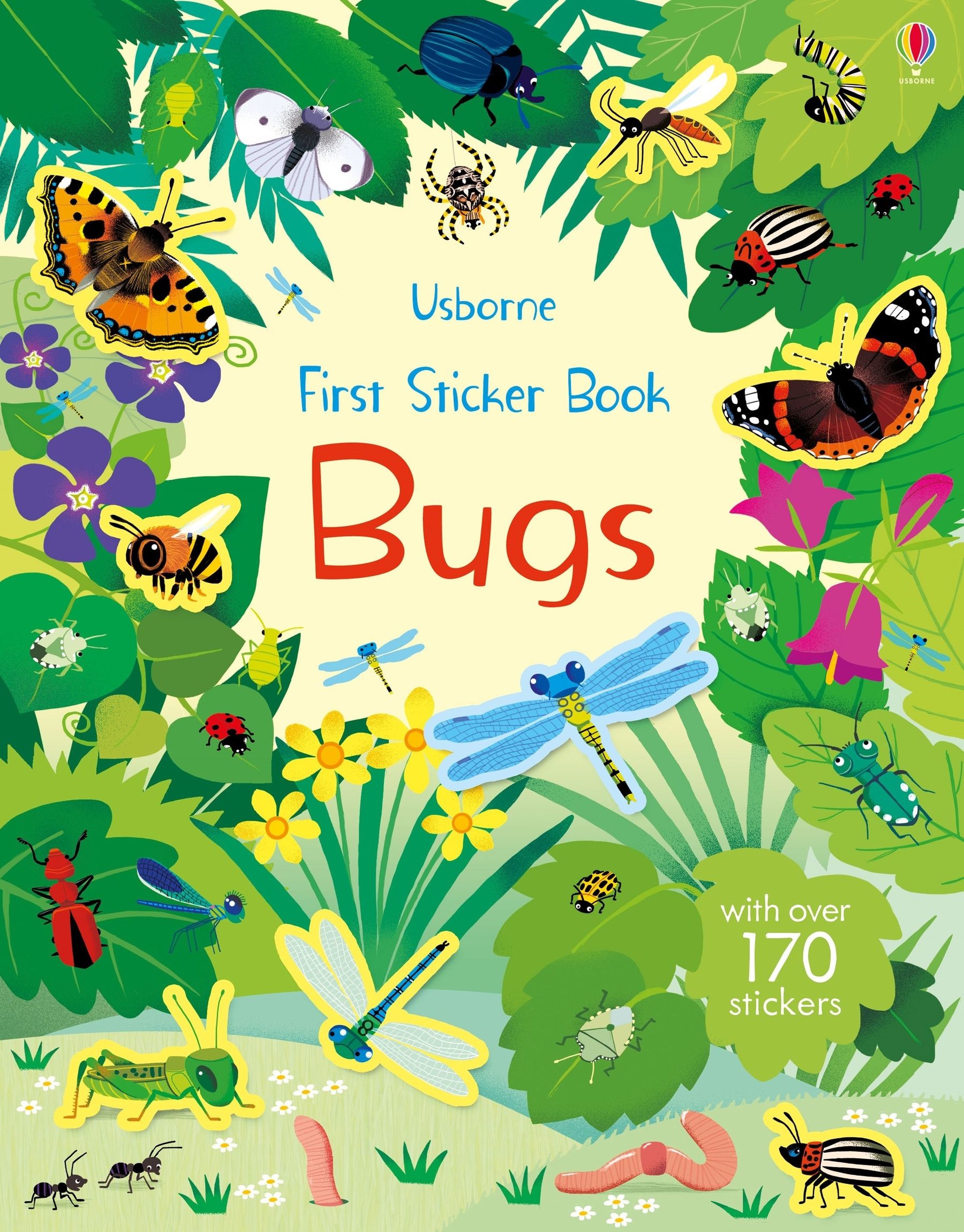 First Sticker Book Bugs | Usborne | Be Curious