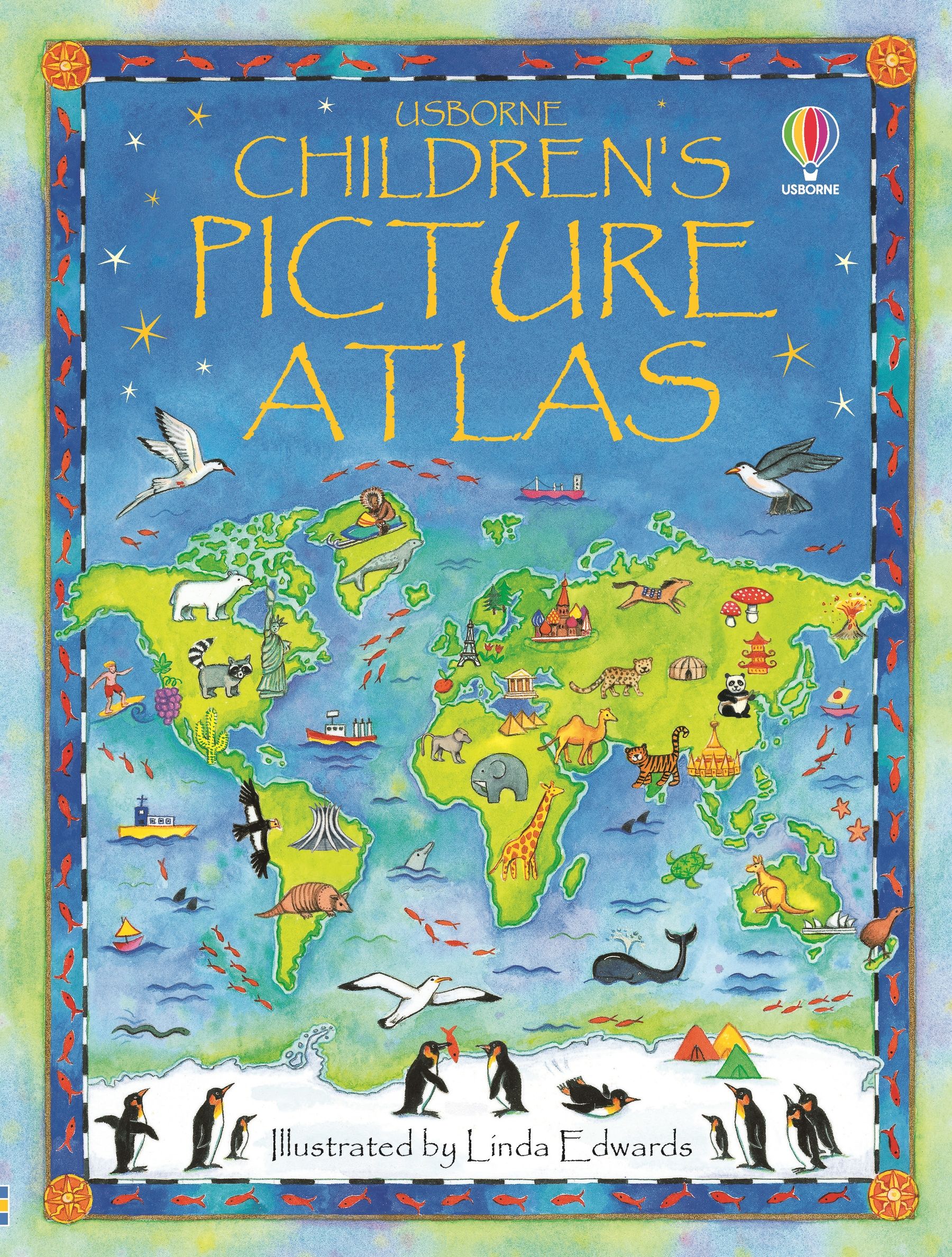 Children's Picture Atlas | Usborne | Be Curious