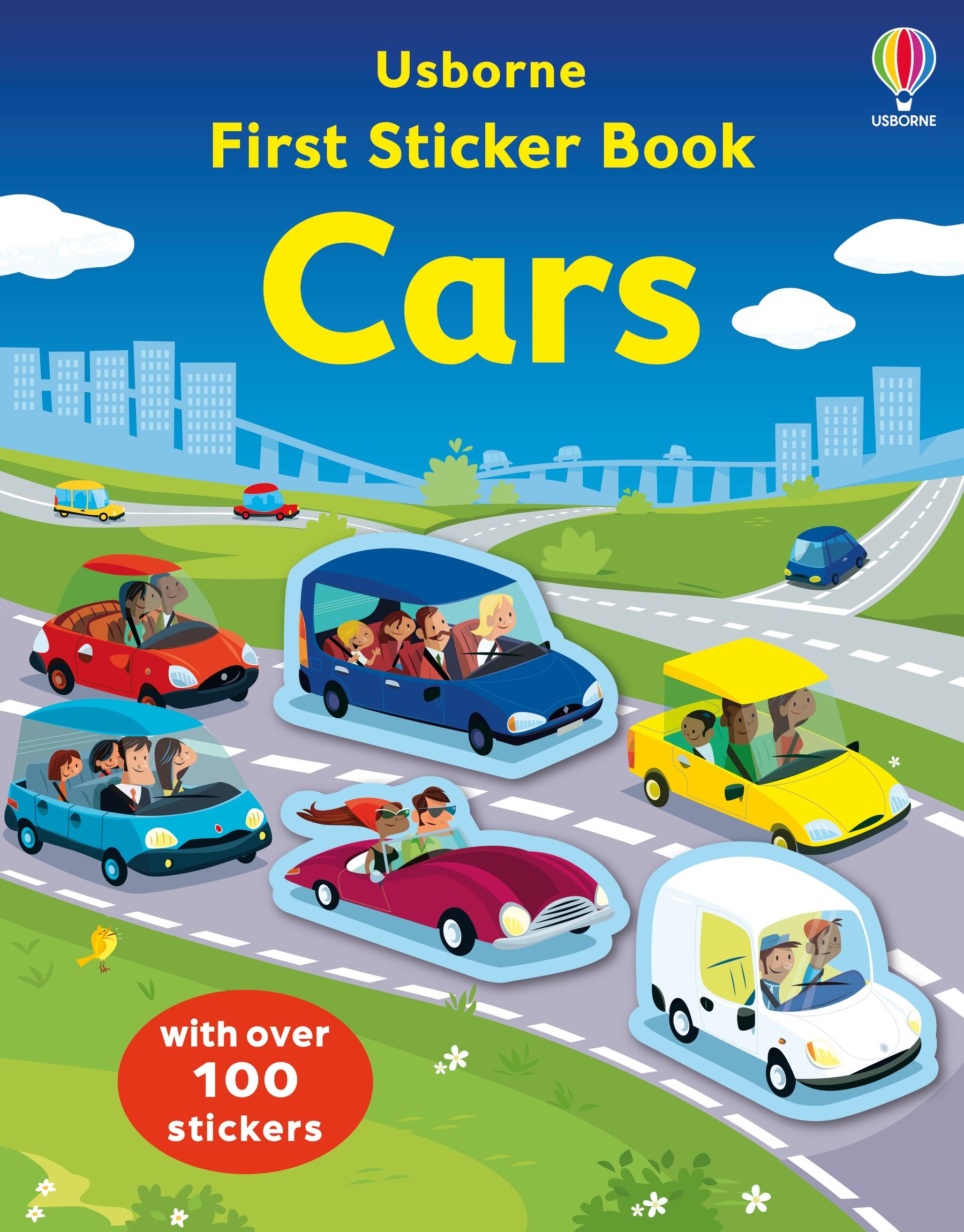First Sticker Book Cars | Usborne | Be Curious