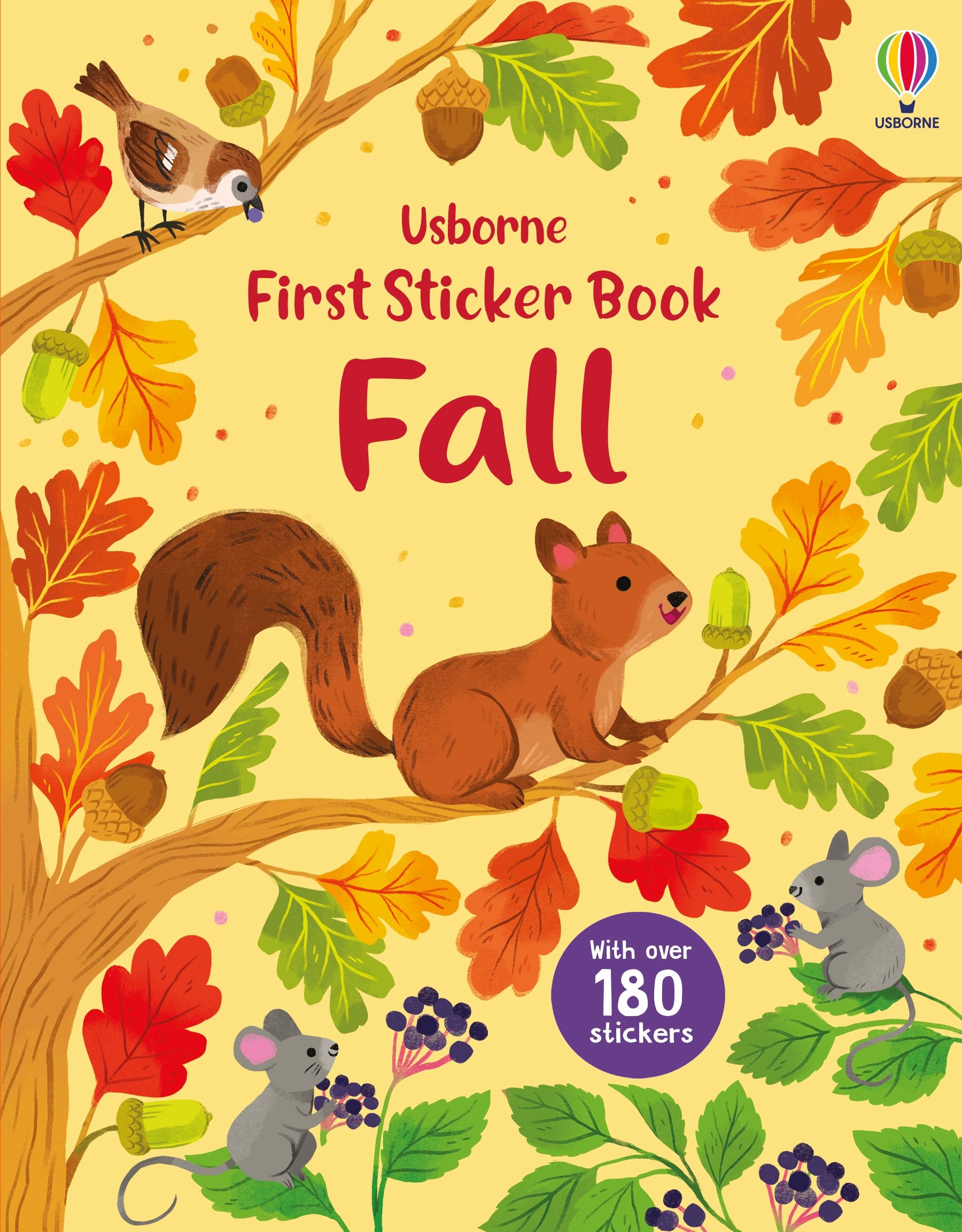 First Sticker Book Fall | Usborne | Be Curious