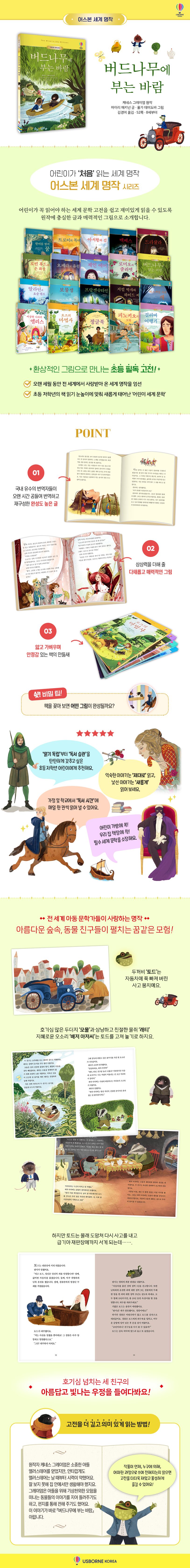 어스본 세계 명작 버드나무에 부는 바람