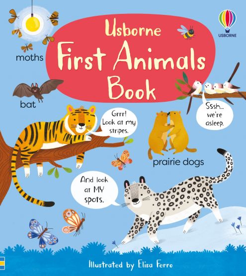 First Animals Book | Usborne | Be Curious