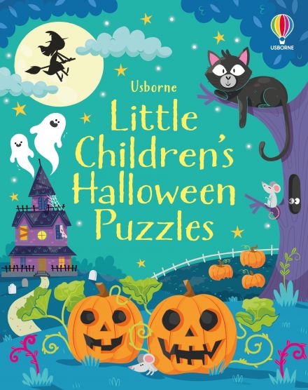 Little Children’s Halloween Puzzles | Sách puzzle Halloween cho bé