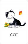 Poppy and Sam's First Words Flashcards spread