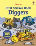 First Sticker Book Diggers book cover