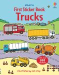 First Sticker Book Trucks book cover