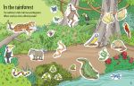 First Sticker Book Animals spread