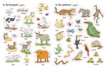 First Sticker Book Animals spread