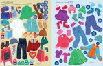 Mein Anziehpuppen-Stickerbuch: Winterwunderland innenansicht