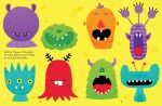 Usborne Minis - Sticker-Kreativbuch: Monster-Gesichter innenansicht
