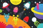 Usborne Minis - Sticker-Kreativbuch: Monster-Gesichter innenansicht