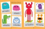 Usborne Minis - Sticker-Kreativbuch: Monster-Gesichter innenansicht