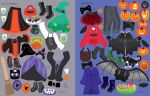 Mein Anziehpuppen-Stickerbuch: Halloween innenansicht