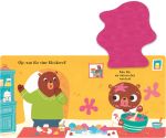 Babys erstes Stoffklappenbuch: Badezeit für Bärenkinder innenansicht