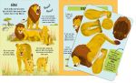 Zusammenstecken und Entdecken: Tiere der Savanne innenansicht