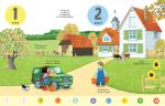 Mein erstes Stickerbuch: Zählen lernen auf dem Bauernhof innenansicht