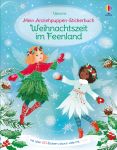 Mein Anziehpuppen-Stickerbuch: Weihnachtszeit im Feenland buchcover