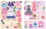 Meine glitzernden Anziehpuppen-Stickerbücher mini: Im Ballett, Feen, Freundinnen und Prinzessinnen innenansicht